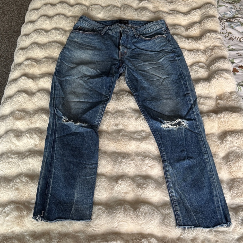 Edwin Women's Faded Blue Slim Jeans